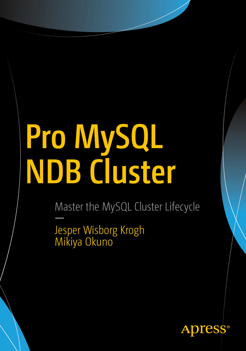 The cover for Pro MySQL NDB Cluster